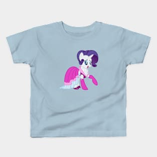 Rarity in a pink dress 2 Kids T-Shirt